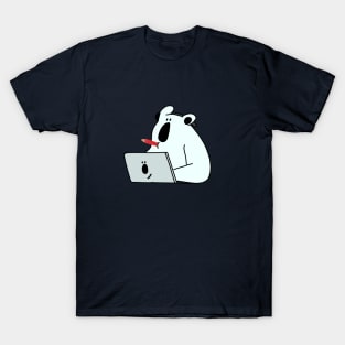 Busy Bear Hard At Work T-Shirt